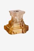 Kosta Boda - Lysestage Rocky Baroque 9,5Cm - Gul - Lysestager & lanter...