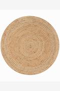 Hanah Home - Hal Tæppe-Natu - Brun - Jute- & sisaltæpper - - Homeroom