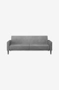 Loft24 - Avon Sovesofa 3-personers Stof - Grå - Sovesofaer - - Homeroo...