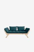 Karup - Lounge-sovesofa Bebop Natur bund - Blå - Sovesofaer - - Homero...