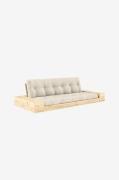 Karup - Base Sovesofa m. 2 sidebokse Tre-personers - Hvid - Sovesofaer...