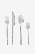 Muubs - Bestik Uta - Poleret stål 16 dele - Sølvfarvet - Bestik - - Ho...