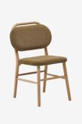 Kave Home - Spisebordsstol - helda 2-pak - Grøn - Stole - - Homeroom