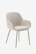 Kave Home - Spisebordsstol - konna - Beige - Stole - - Homeroom