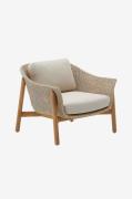 Kave Home - Udendørs lænestol - galea - Beige - Havelænestole - - Home...