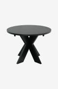 Nordic Furniture Group - Spisebord Alver 105+45+45 ask - Sort - Spiseb...