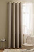 &Home - Mørklægningsgardin Linnie 1-pak - Beige - Mørklægningsgardiner...