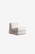 Hanah Home - 1-sædet sovesofa Origami - Beige - Lænestole - - Homeroom