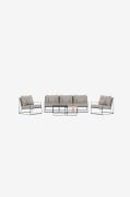 Venture Home - Palazzo Lounge-sæt - Beige - Loungemøbler - - Homeroom