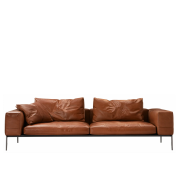 Flexform Lifesteel Sofa 240cm - Organic Leather