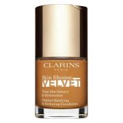 Clarins Skin Illusion Velvet Foundation 117N Hazelnut, 30 ml