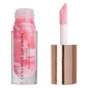 Makeup Revolution Lip Swirl Ceramide Gloss Sweet Soft Pink 4,5ml