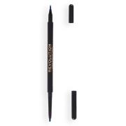 Makeup Revolution Felt & Kohl Eyeliner Blue 1 pcs