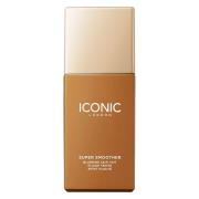 Iconic London Super Smoother Blurring Skin Tint,Golden Deep 30 ml