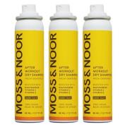 Moss & Noor After Workout Dry Shampoo Dark Hair Pocket Size 3x80