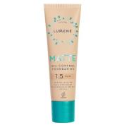 Lumene Matte Oil-Control Foundation SPF20 1.5 Fair 30 ml