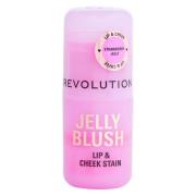 Makeup Revolution Jelly Blush Tint Sticks Strawberry Sweetie Pink