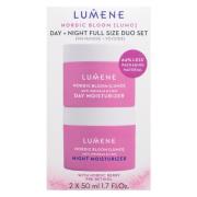Lumene Nordic Bloom Day + Night Moisturizer Duo Set