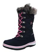 TROLLKIDS Boots 'Holmenkollen'  blå / navy / magenta / hvid