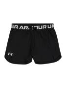 UNDER ARMOUR Sportsbukser 'Play Up'  sort / hvid