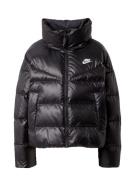 Nike Sportswear Overgangsjakke  sort / hvid