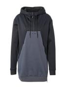 OAKLEY Sportsweatshirt 'SNOWDROP'  grå / sort