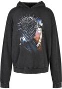 MT Upscale Sweatshirt  natblå / brun / sølvgrå / sort-meleret