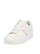 Pull&Bear Sneaker low  beige / hvid