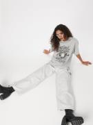 SHYX Bluser & t-shirts 'Suki'  grå-meleret / sort / hvid