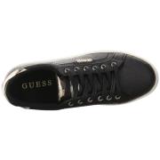 GUESS Sneaker low 'BECKIE/ACTIVE LADY/LEATHER LIK'  guld / sort