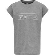 Hummel Shirts  grå-meleret / hvid