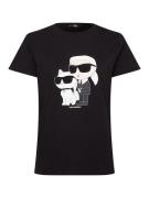 Karl Lagerfeld Shirts 'Ikonik 2.0'  lysebeige / sort / hvid