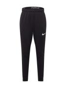 NIKE Sportsbukser  sort / hvid