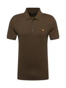Lyle & Scott Bluser & t-shirts  mørkebrun / gul