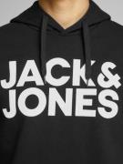 JACK & JONES Sweatshirt  antracit / hvid
