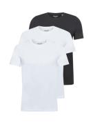 JACK & JONES Bluser & t-shirts  sort / hvid