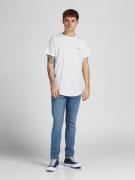 JACK & JONES Bluser & t-shirts 'Brody'  navy / khaki / vinrød / hvid
