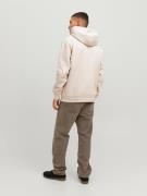 JACK & JONES Sweatshirt 'Vesterbro'  beige / sort