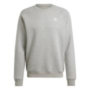 ADIDAS ORIGINALS Sweatshirt 'Trefoil Essentials '  grå-meleret / hvid