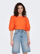 ONLY Bluse 'Clara'  mørkeorange