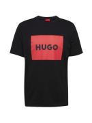 HUGO Bluser & t-shirts 'Dulive222'  lys rød / sort