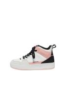 ONLY Sneaker high 'Saphire'  lysegrå / lys pink / sort / hvid
