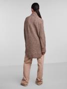 PIECES Pullover 'Ellen'  brun-meleret