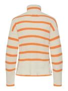 PIECES Pullover 'June'  creme / orange