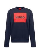HUGO Sweatshirt 'Duragol222'  marin / rød