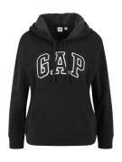 Gap Petite Sweatshirt 'HERITAGE'  mørkegrå / hvid