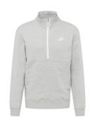 Nike Sportswear Sweatshirt  lysegrå / hvid