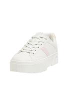 Pull&Bear Sneaker low  pastelpink / hvid