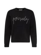 WEEKDAY Pullover 'Johan'  sort / hvid