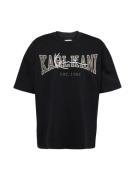 Karl Kani Bluser & t-shirts 'College Signature Heavy'  grå / sort / hv...